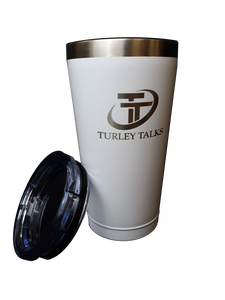 Turley Talks Insulated Stainless Steel Coffee Tumbler