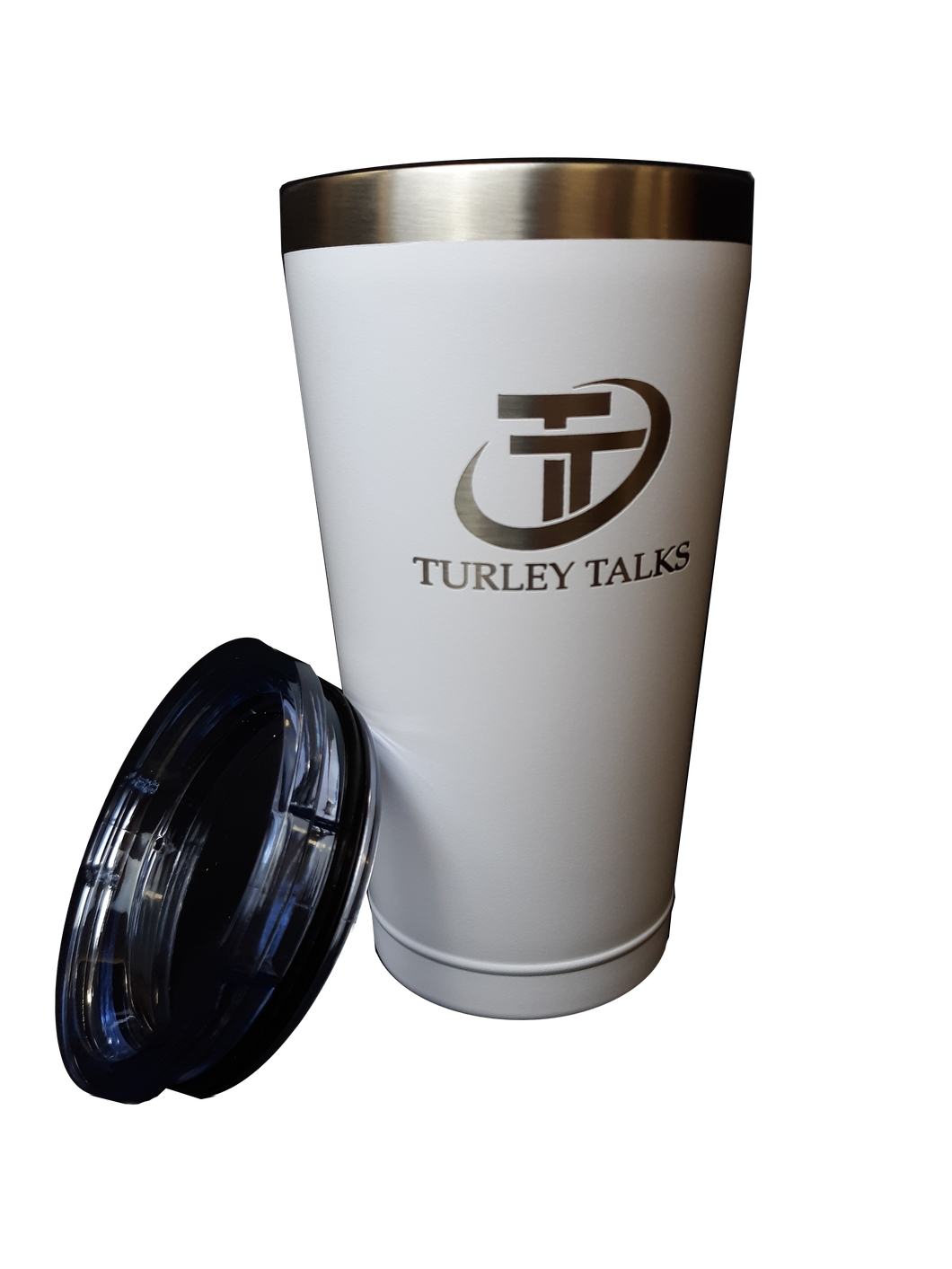 Turley Talks Insulated Stainless Steel Coffee Tumbler